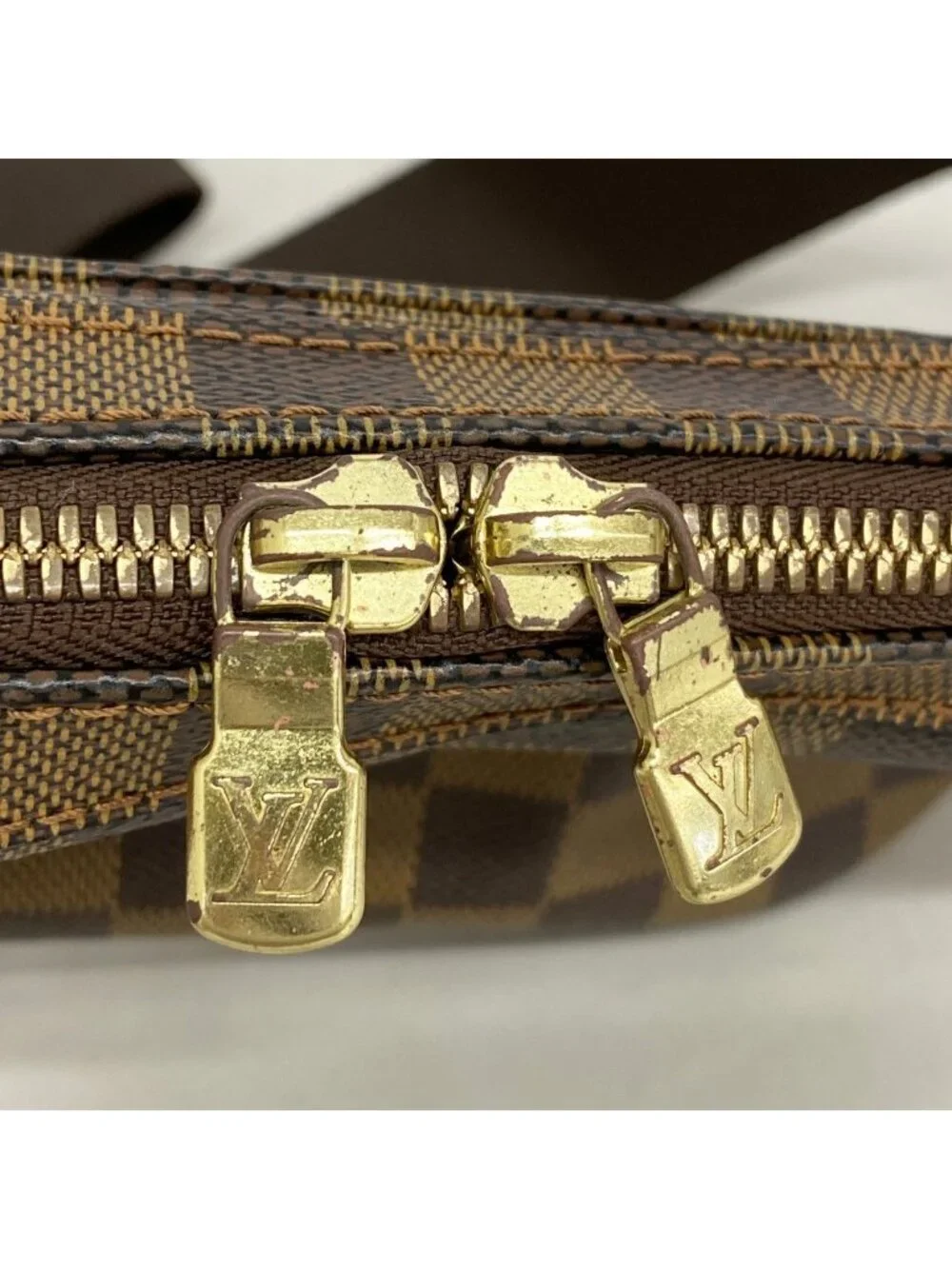 Louis Vuitton Belt Bag Damier Geronimos Ebene